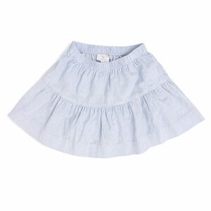 Little Wnglish Girls Jillian Skirt in Light Blue Corduroy Size 5